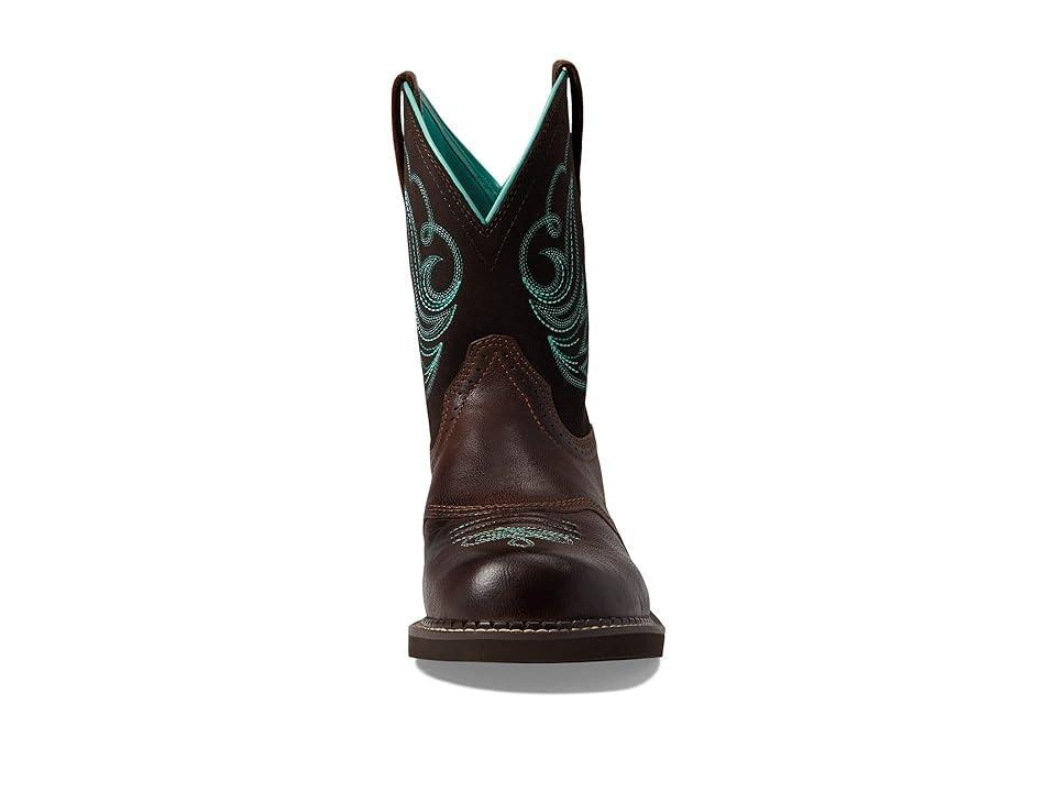 Ariat Fatbaby Heritage Dapper (Royal Chocolate/Fudge) Cowboy Boots Product Image