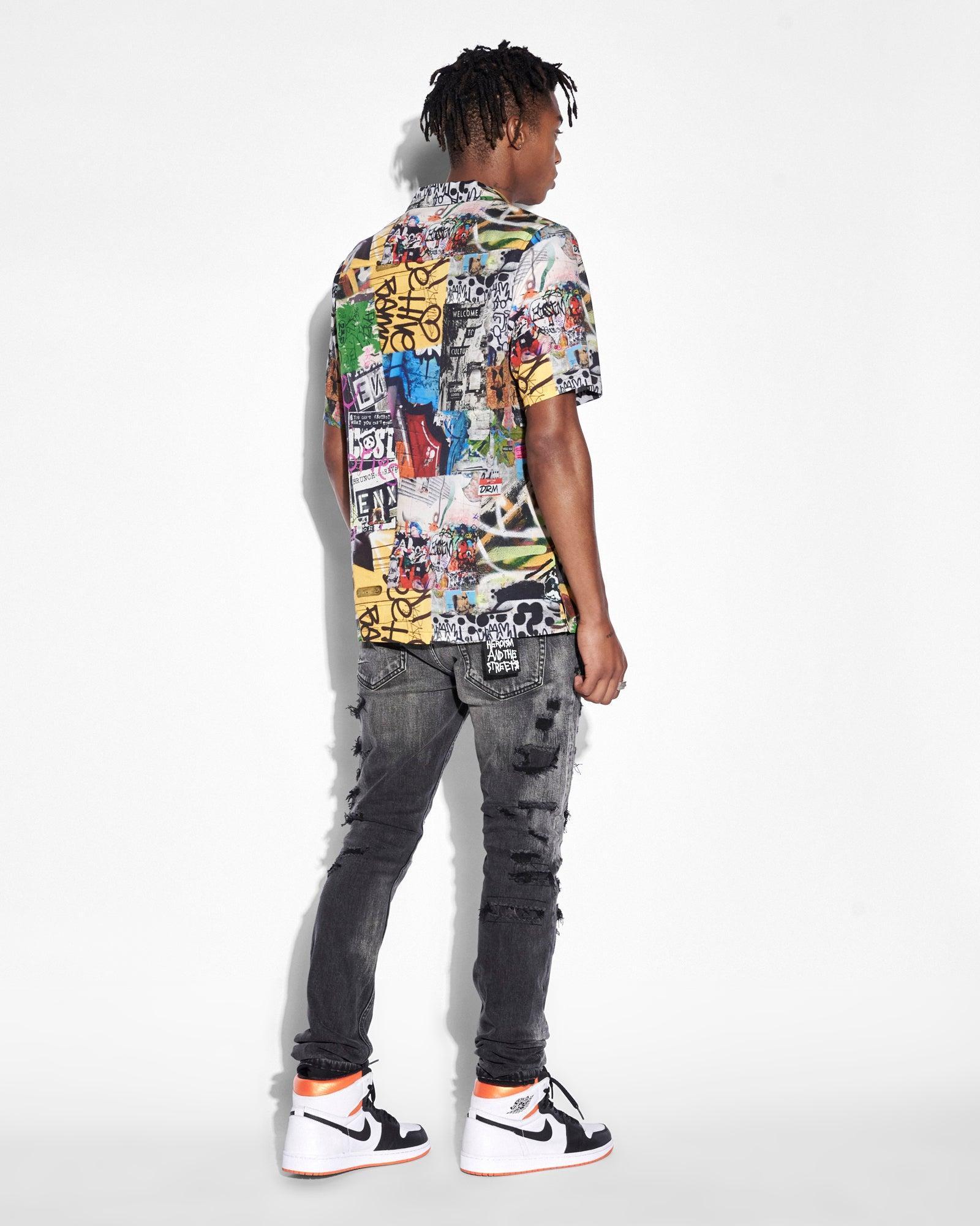 KULTURE RESORT SS SHIRT MULTI Male Product Image