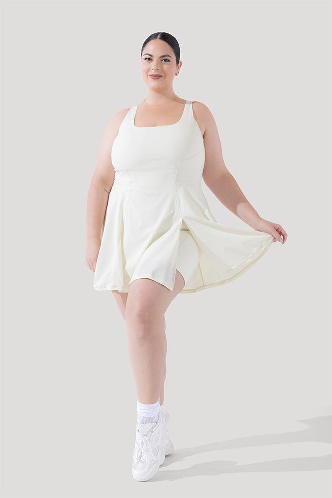 Tie-Breaker Superdress™ - Dove Product Image