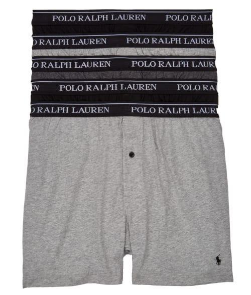 Polo Ralph Lauren Assorted 5-Pack Knit Cotton Boxers Product Image