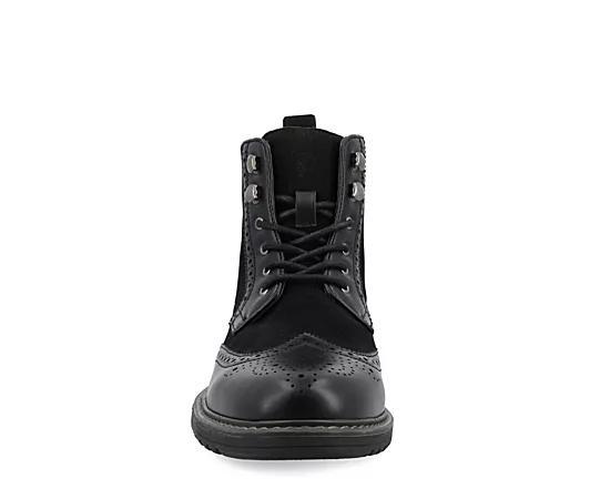 VANCE Virgil Mens Tru Comfort Foam Lace-up Ankle Boots Product Image