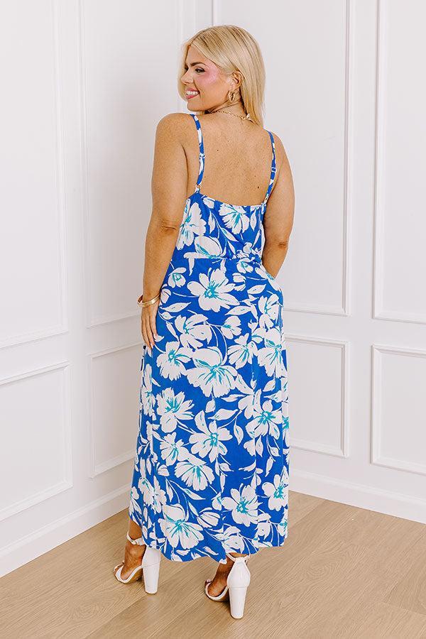 Vacay To Paradise Floral Midi Curves Product Image