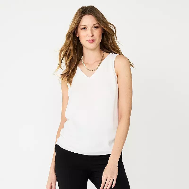 Womens Nine West V-Neck Tank Top product image