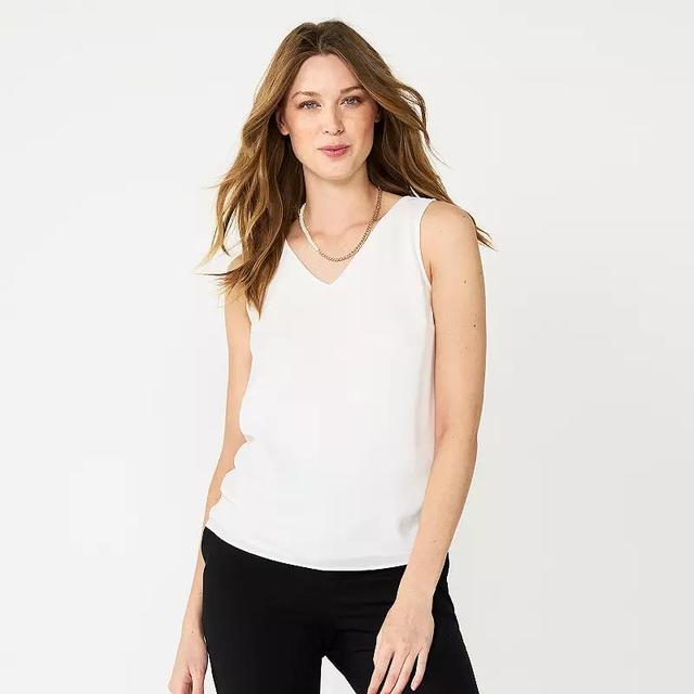 Womens Nine West V-Neck Tank Top Product Image