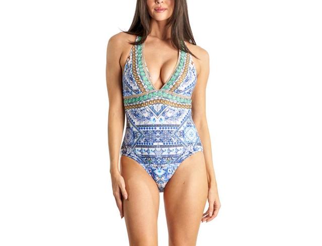 La Moda Clothing Womens Cutout One Piece Swimsuit Product Image