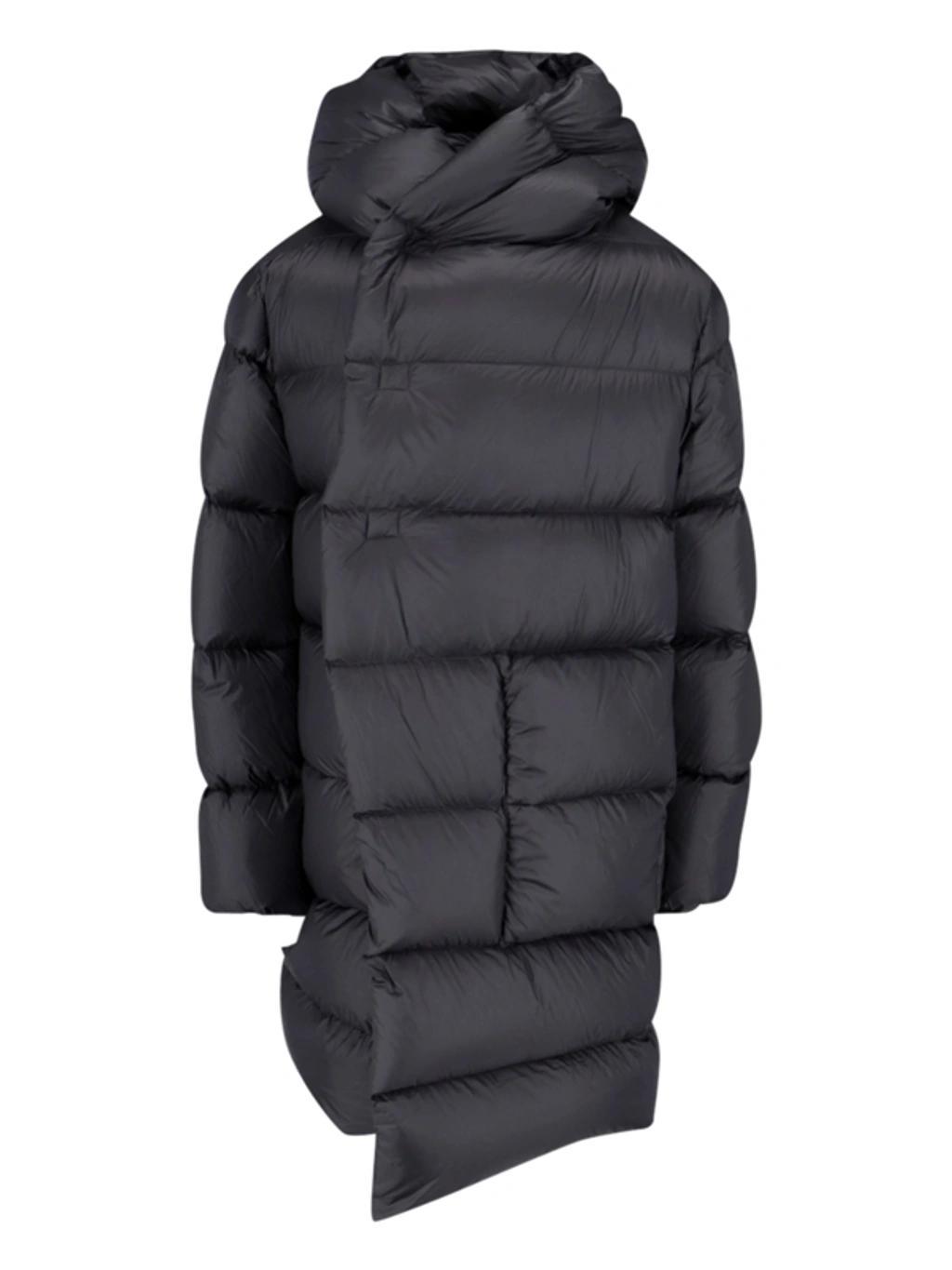 Quilted Down Jacket In Black Product Image