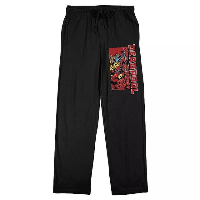 Mens Deadpool x Wolverine Pajama Pants Product Image