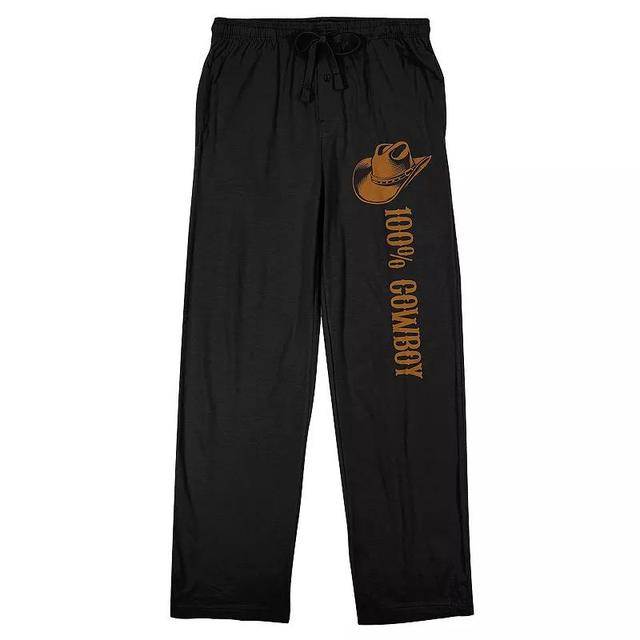 Mens Cowboy Pajama Pants Product Image