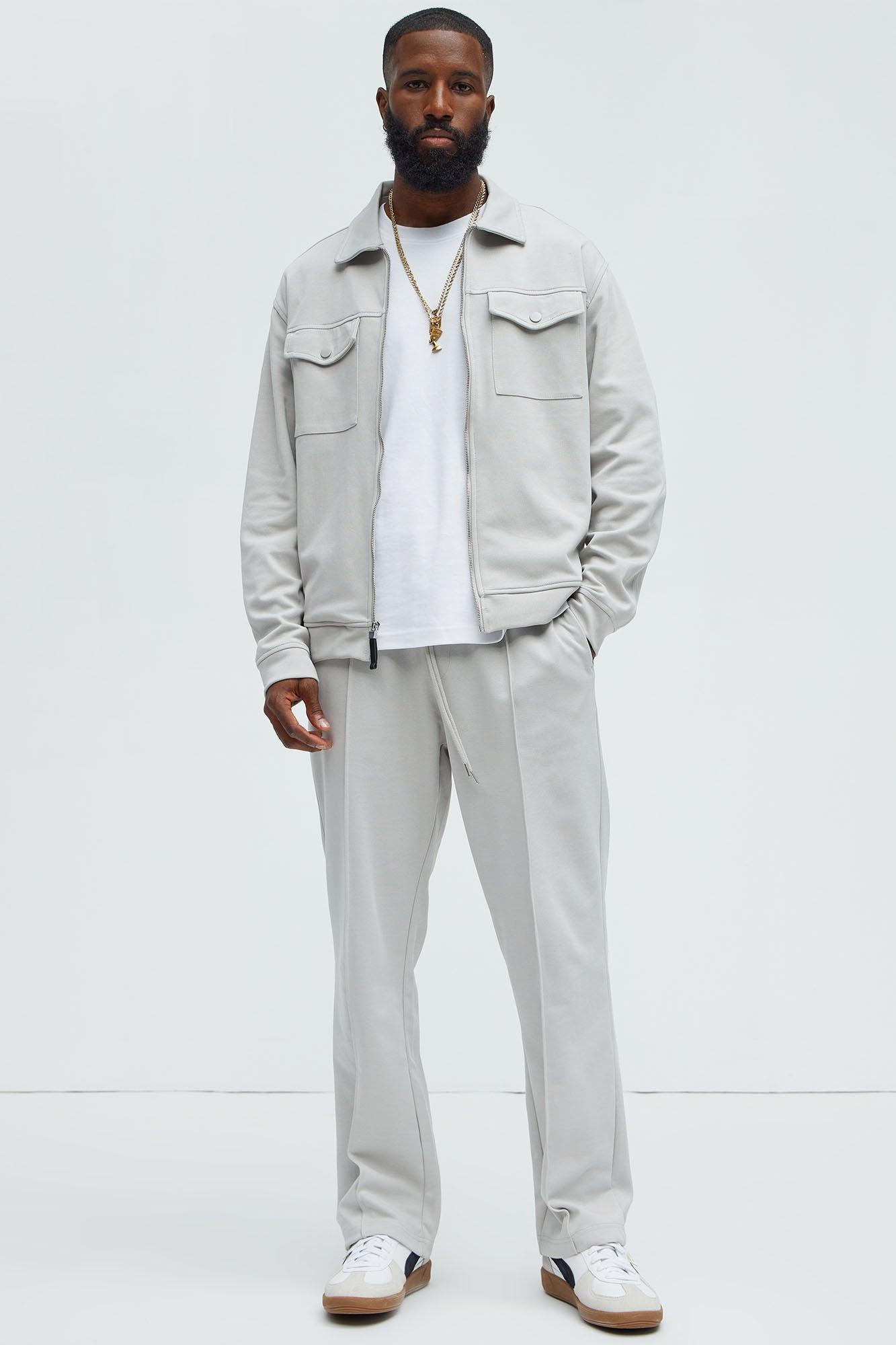 Ryan Interlock Work Jacket - Grey Product Image