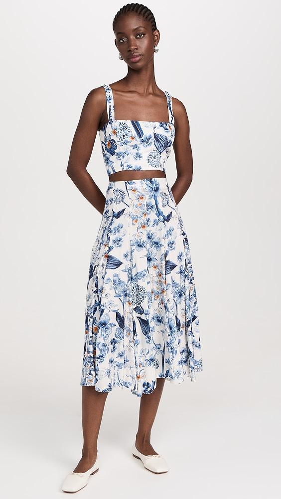 Agua by Agua Bendita Mimosa Petalo Skirt | Shopbop Product Image