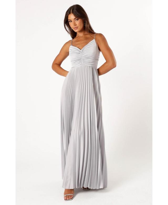 Petal and Pup Womens Naira Pleated Maxi Dress Product Image