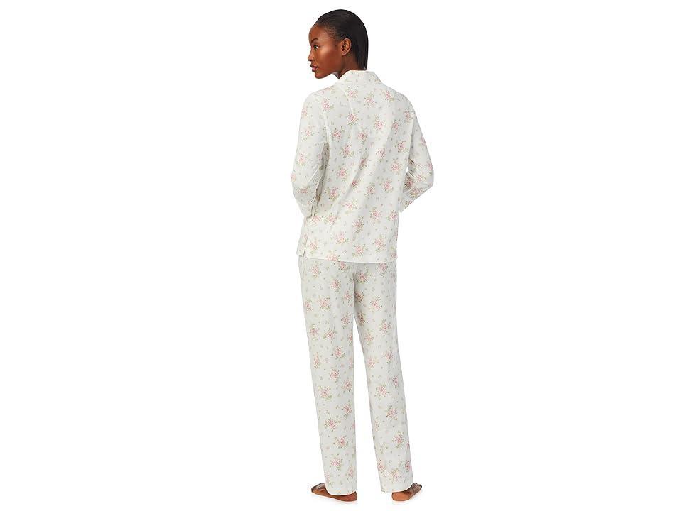 Classic Knits Notch Collar Pajama Set Product Image