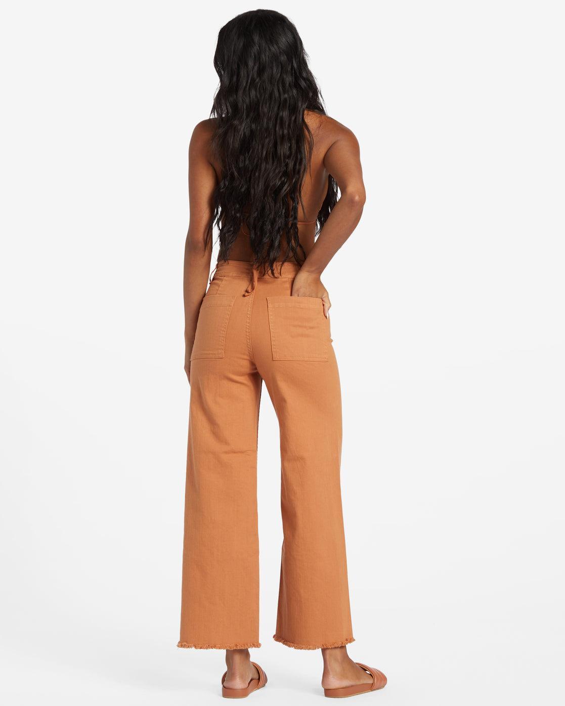 Free Fall High-Waist Pants - Toffee Female Product Image