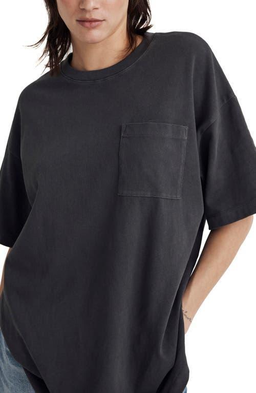 Madewell Garment-Dyed Oversize Cotton Pocket T-Shirt Product Image