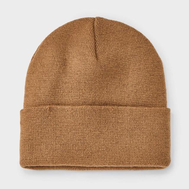 Mens Knit Cuffed Beanie - Goodfellow & Co Product Image