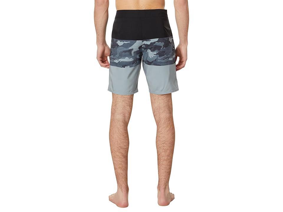 O'Neill Hyperfreak Heat Block 19 Boardshorts Camo 1) Men's Swimwear Product Image