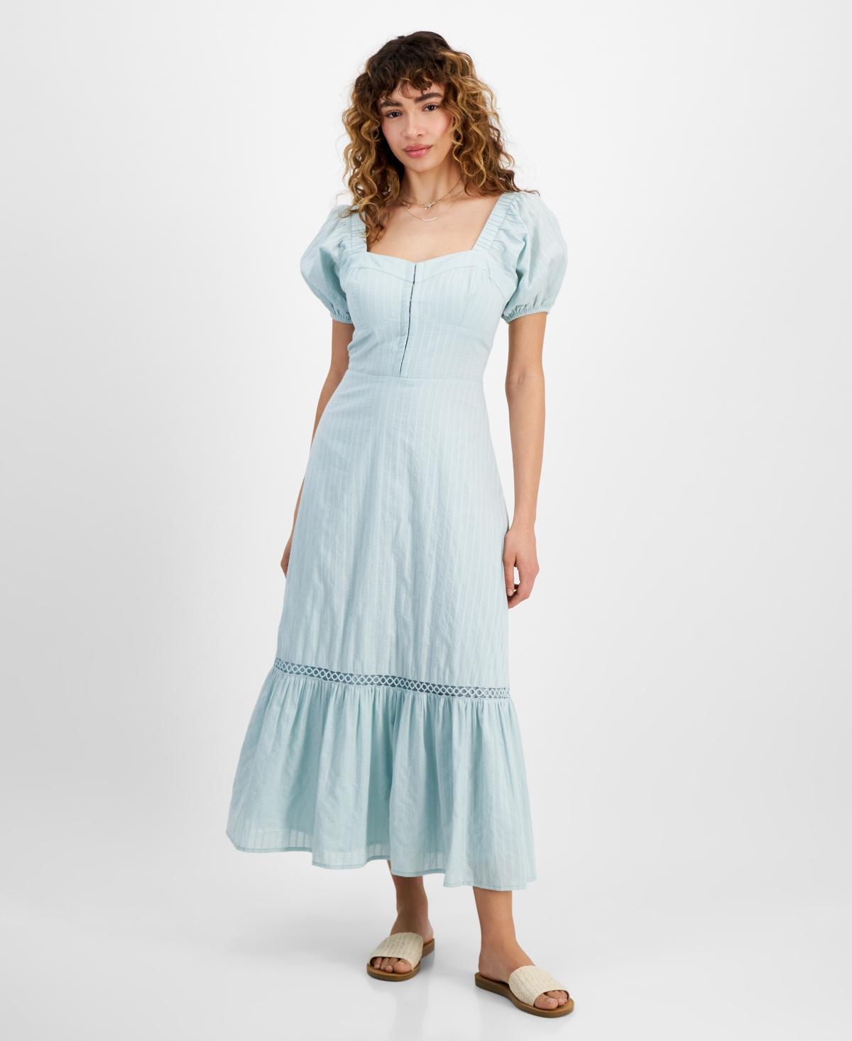 And Now This Womens Cotton Corset-Look Maxi Dress, Created for Macys Product Image