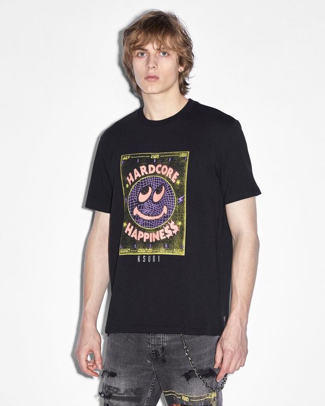 HARDCORE KASH SS TEE JET BLACK Male Product Image