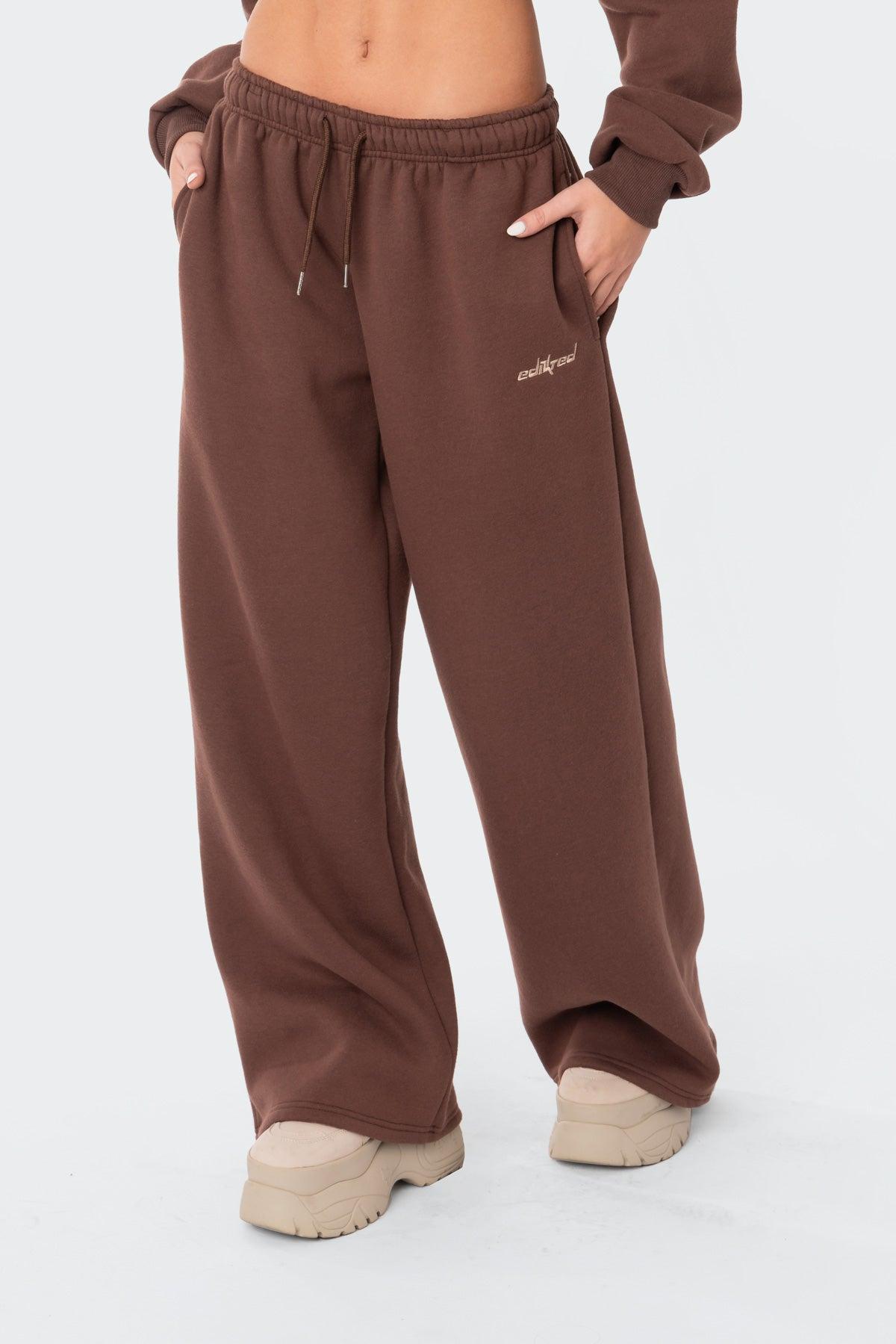 Brenna Low Rise Wide Sweatpants Product Image