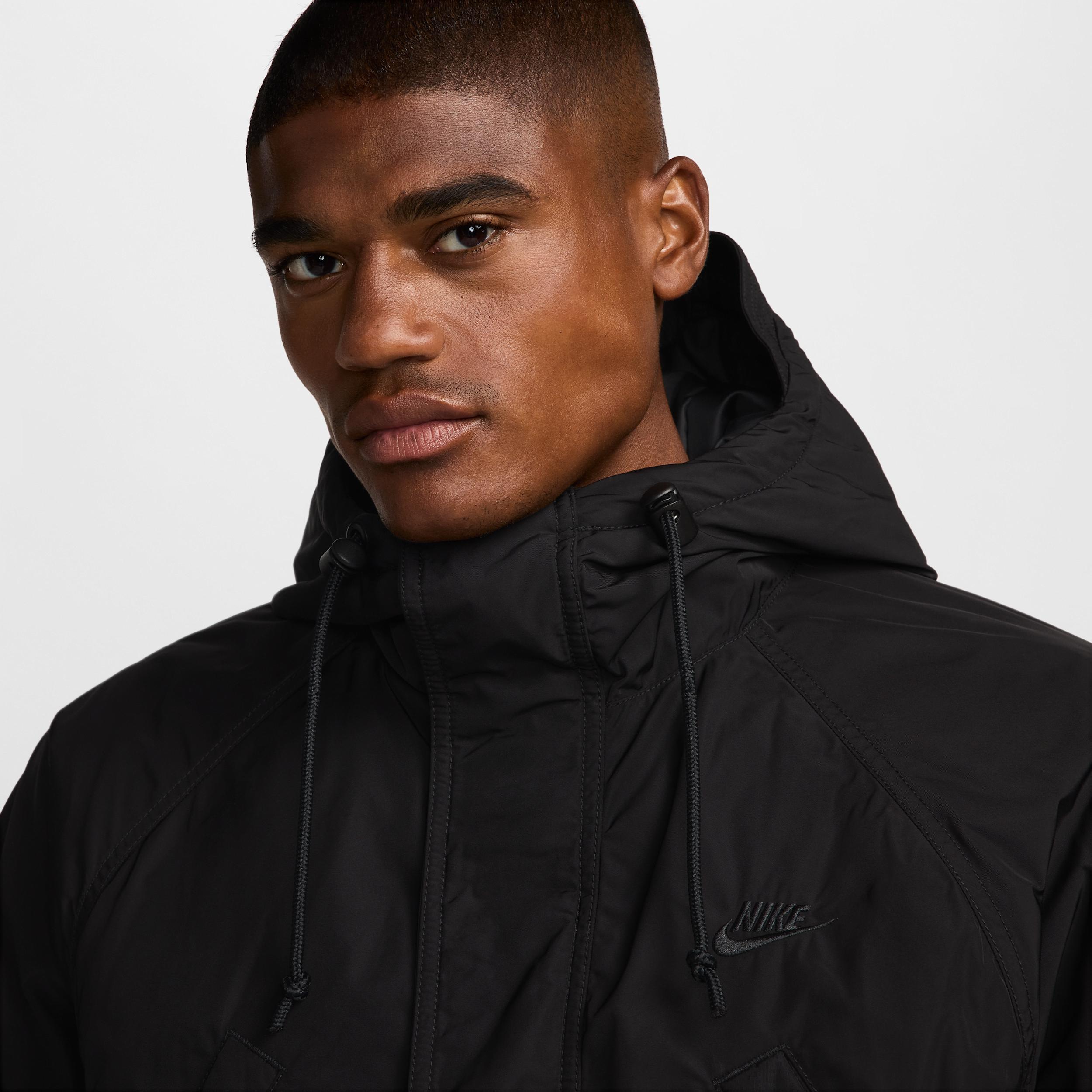 Nike Mens Nike Club TF Parka - Mens Khaki/Khaki/Black Product Image