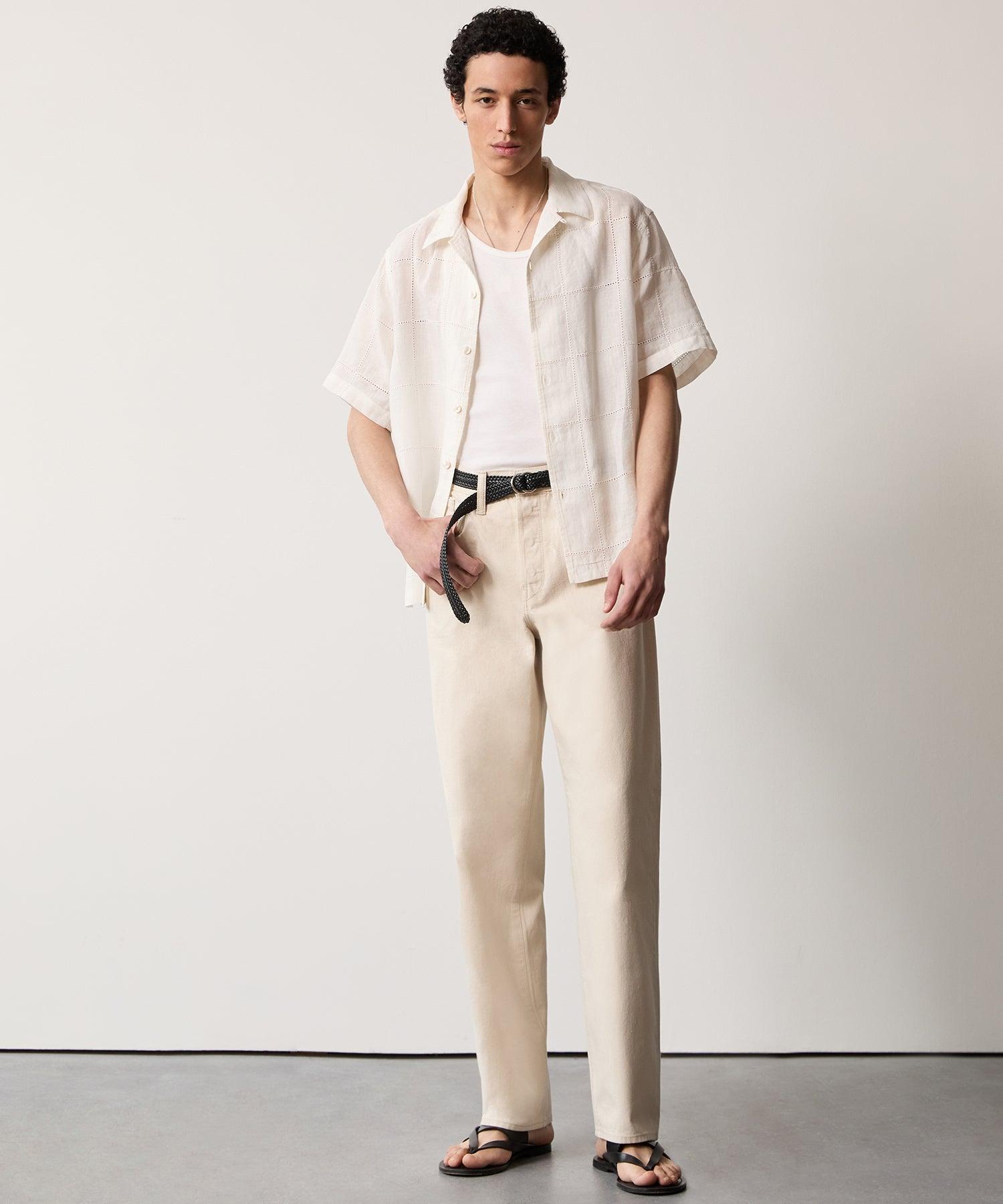 Relaxed Fit 5-Pocket Chino in Canvas Product Image