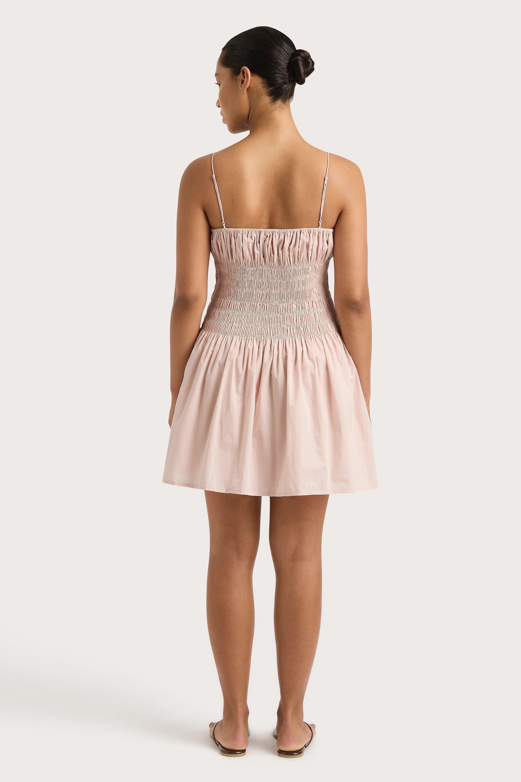 Douta Mini Dress Blush Product Image