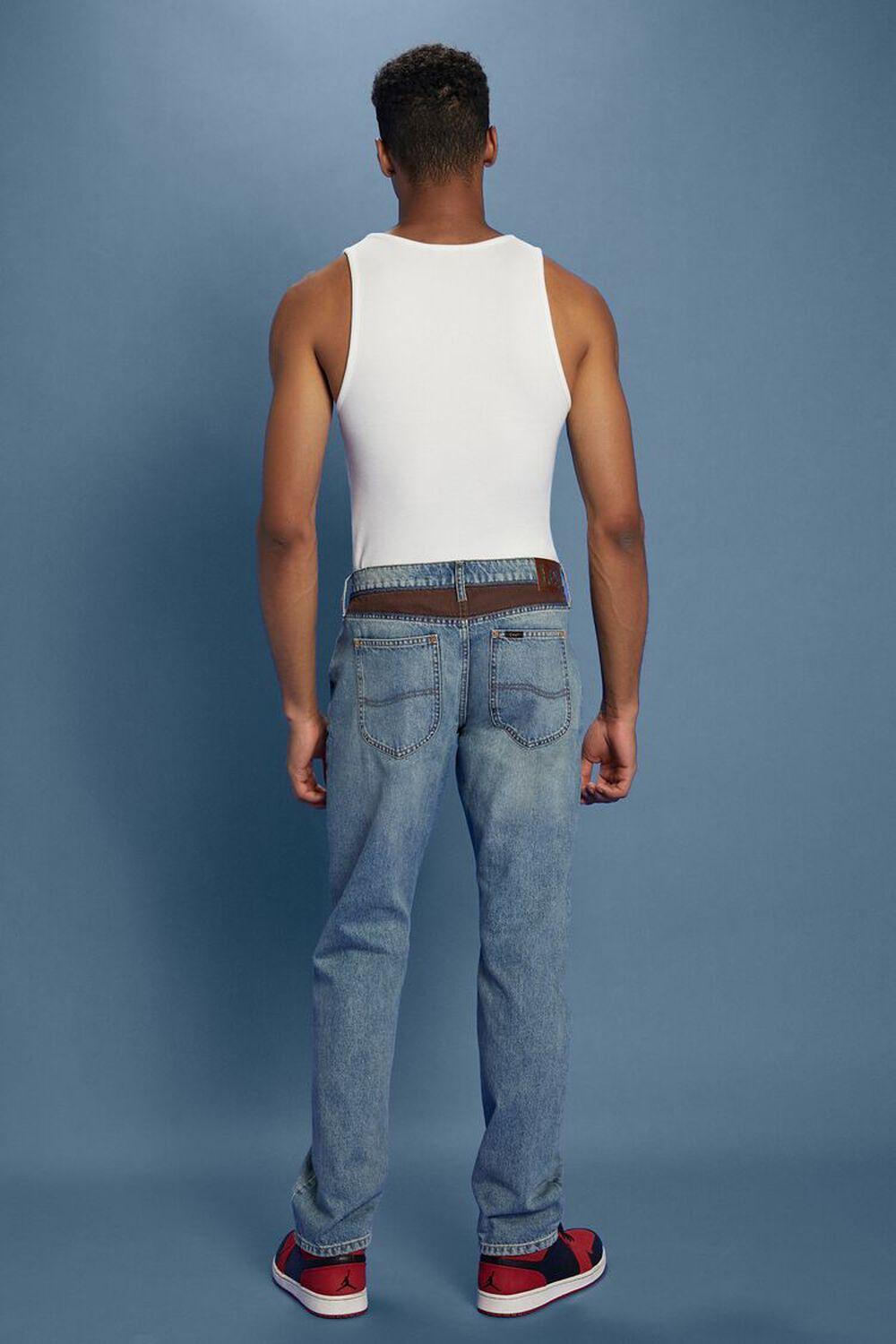 Lee Waxed Panel Flare Jeans | Forever 21 Product Image