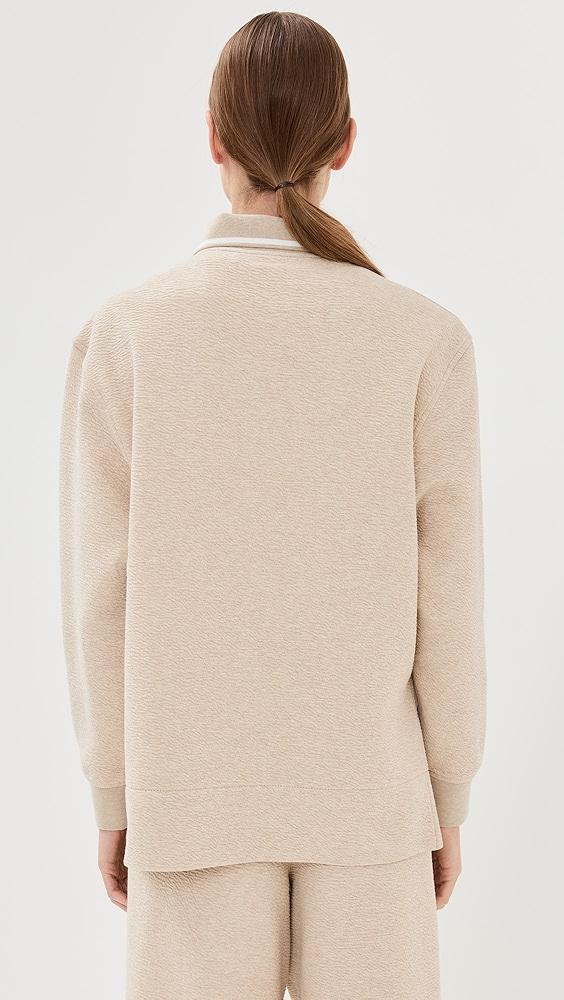 Proenza Schouler White Label Genevieve Knit Pullover in Cloque | Shopbop Product Image