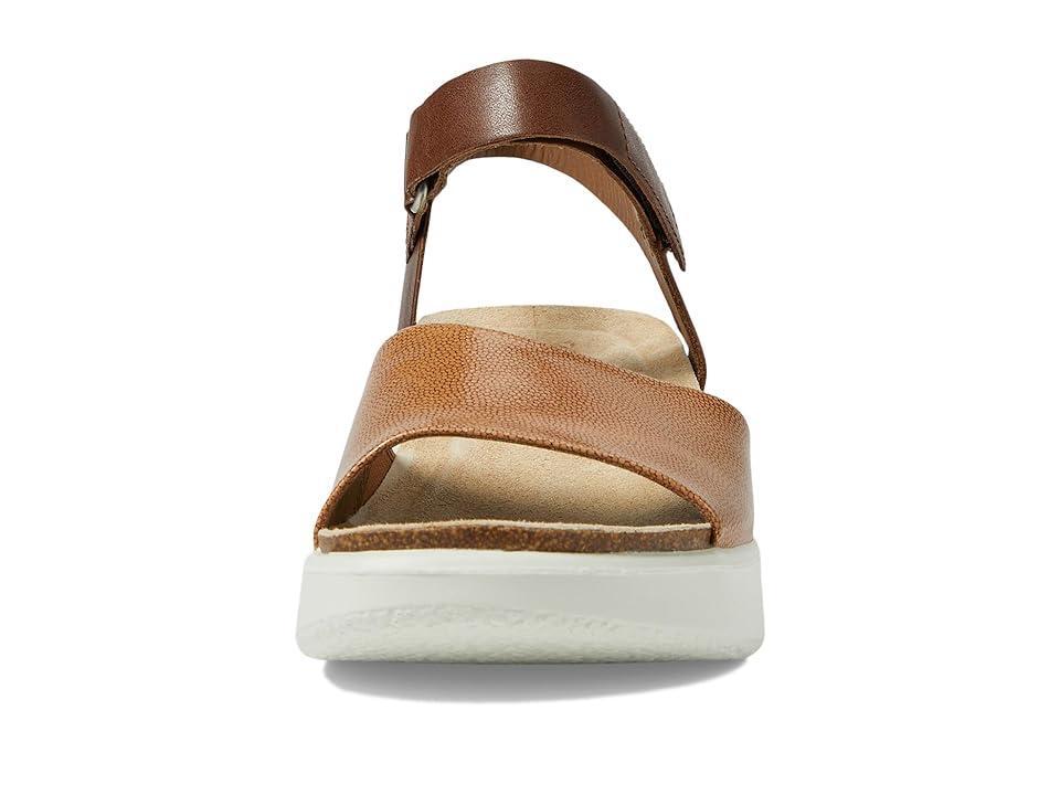 ECCO Flowt Wedge Cork Sandal (Cashmere) Women's Shoes Product Image