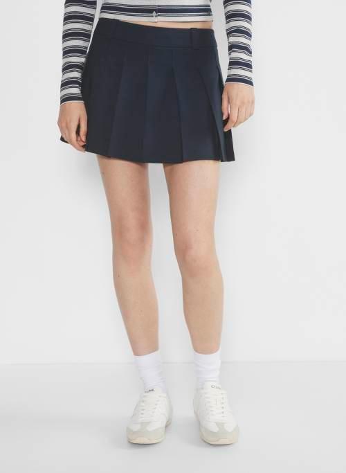 olive super lo-rise mini skirt Product Image