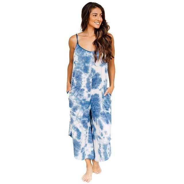 Womens J. Valdi Flowy Jumpsuit Swim Coverup Product Image