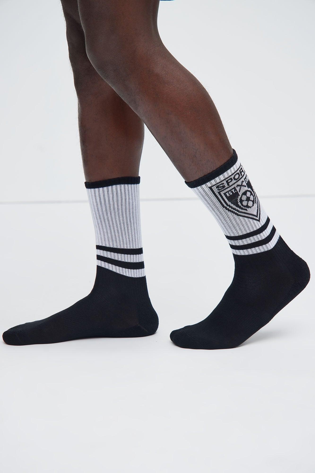 Sport Star Socks 2 Pack - Black/combo Product Image