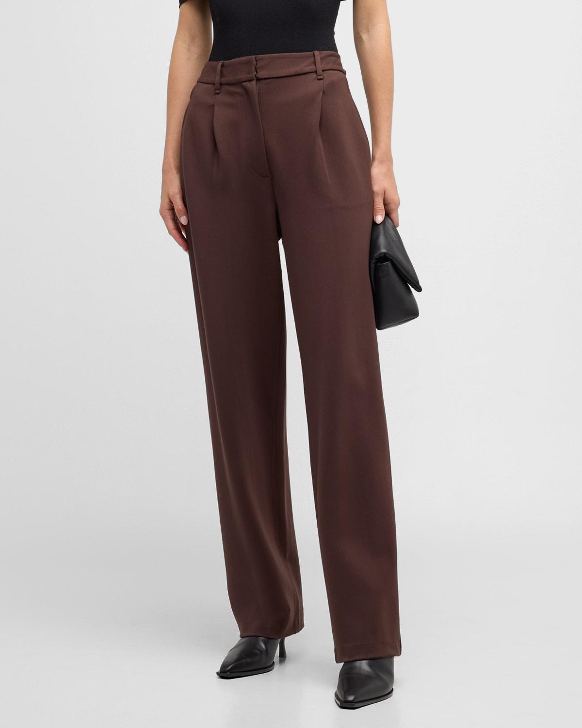 rag & bone Irina High Waist Ponte Knit Pants Product Image