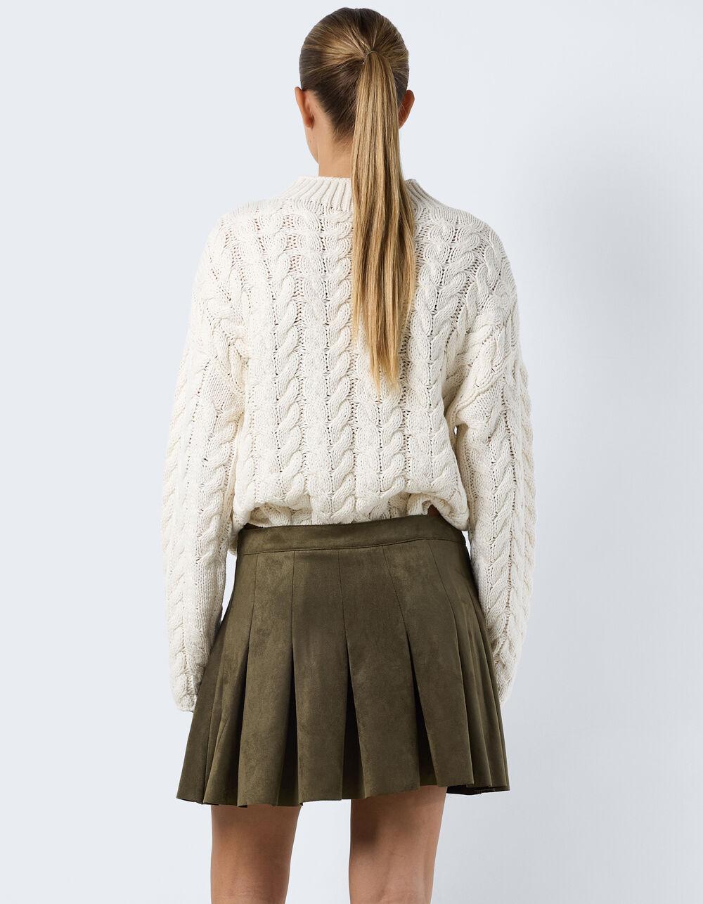 NOISY MAY Ekko Kenja Pleated Mini Skirt Product Image