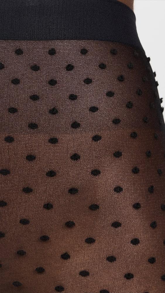 Wolford Satin Touch Dots Tights | Shopbop Product Image