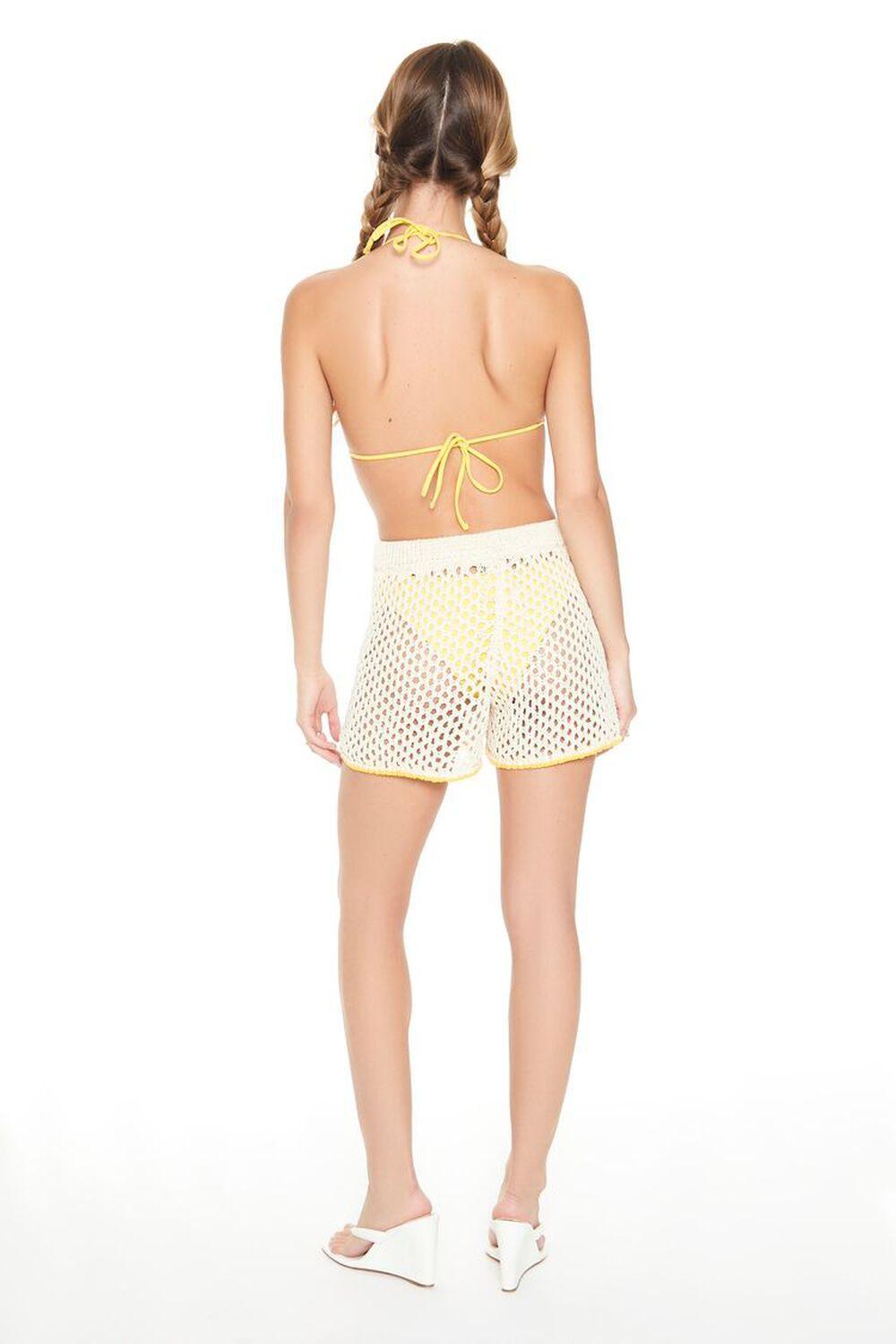 Sheer Crochet Shorts | Forever 21 Product Image