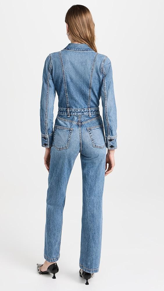 ASKK NY Denim Jumpsuit Jackson | Shopbop Product Image