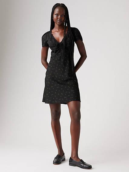 Delray Short Sleeve Mini Dress Product Image