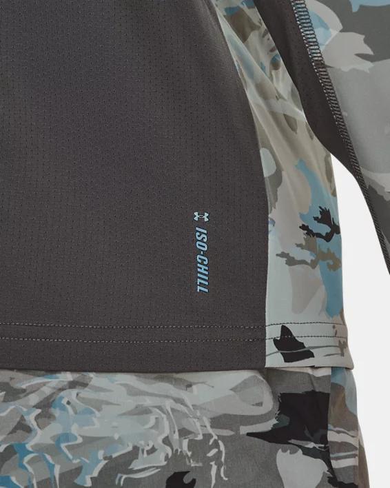 Men's UA Iso-Chill Shorebreak Camo Long Sleeve Product Image