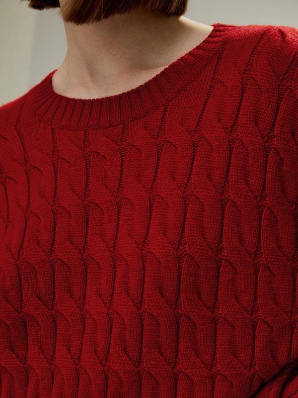 Ultrafine Merino Wool Crewneck Sweater Product Image