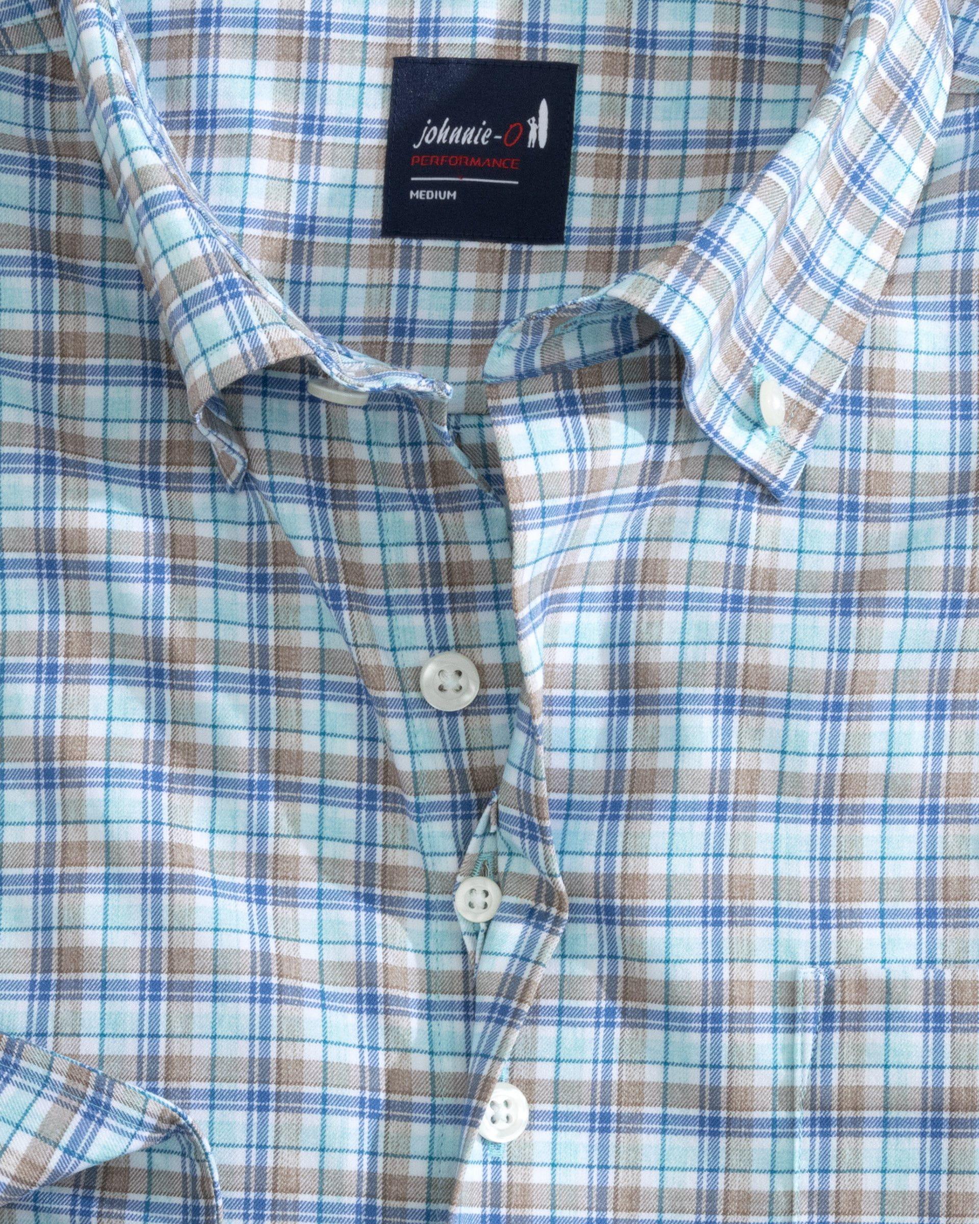 johnnie-O Mordecai Performance Button Up Shirt Product Image