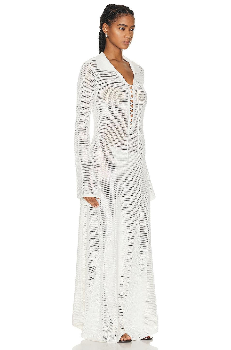 Shani Shemer Clover Maxi Dress Cream. (also in S). Product Image