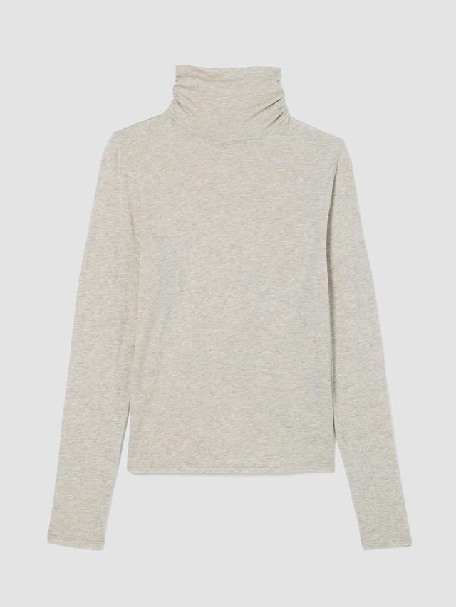 EILEEN FISHER Sheer Knit Turtleneck Topfemale Product Image