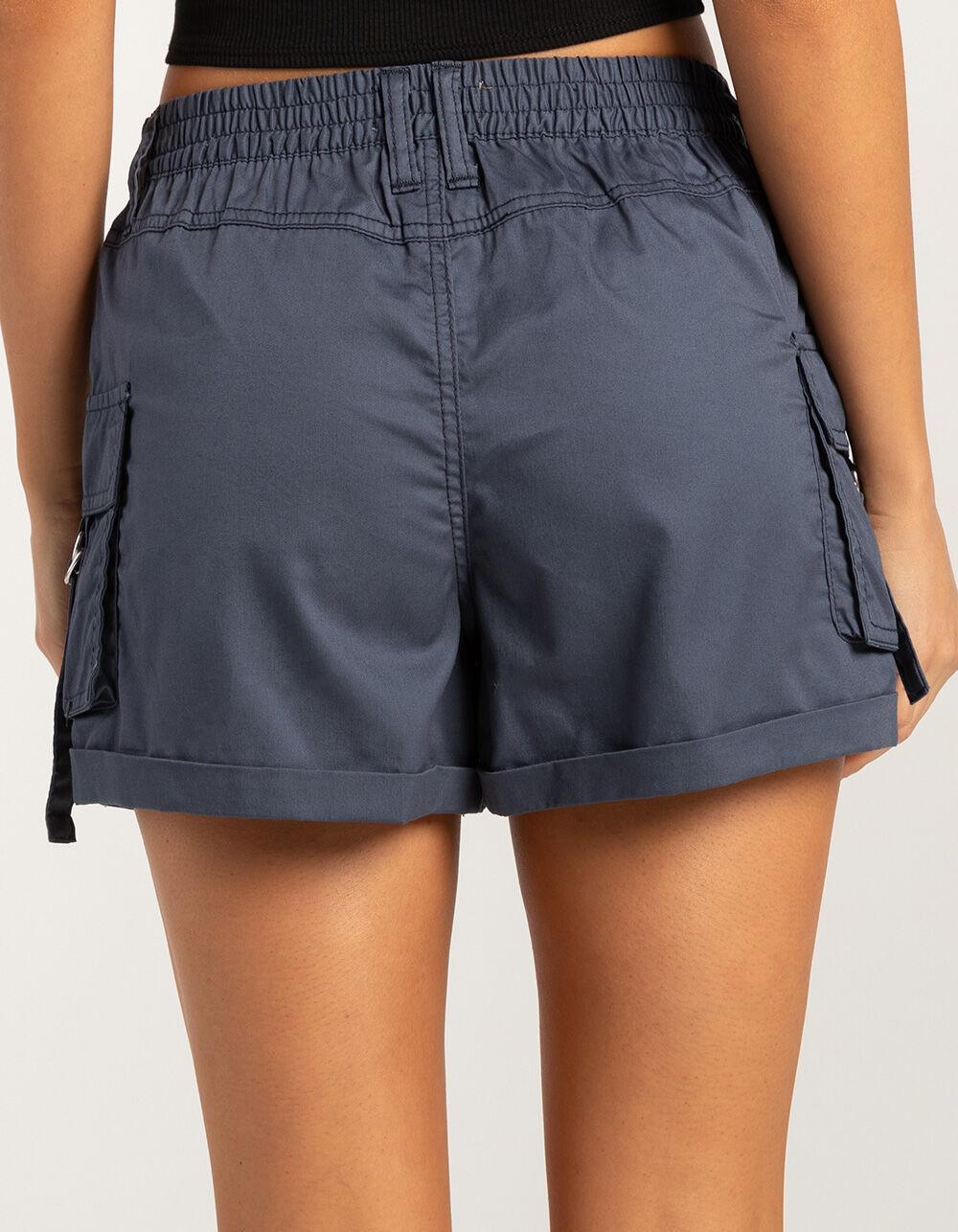 RSQ Womens Mid Rise Poplin Cargo Shorts Product Image