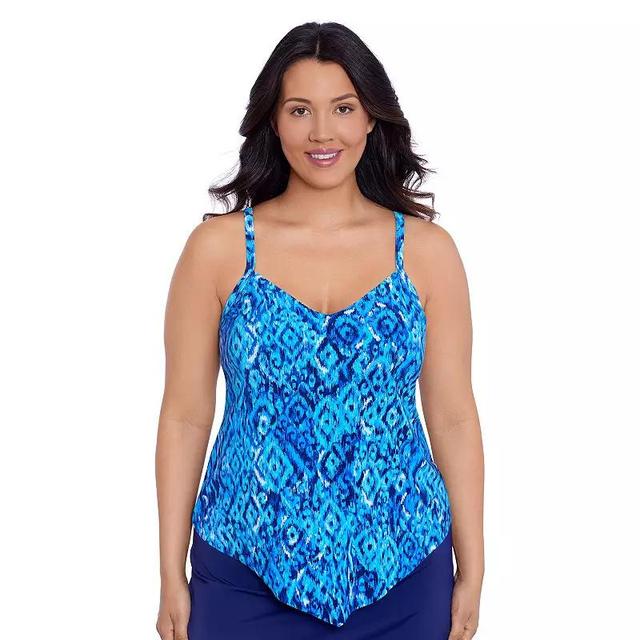 Womens Trimshaper Hank Tankini Swimsuit Top Product Image