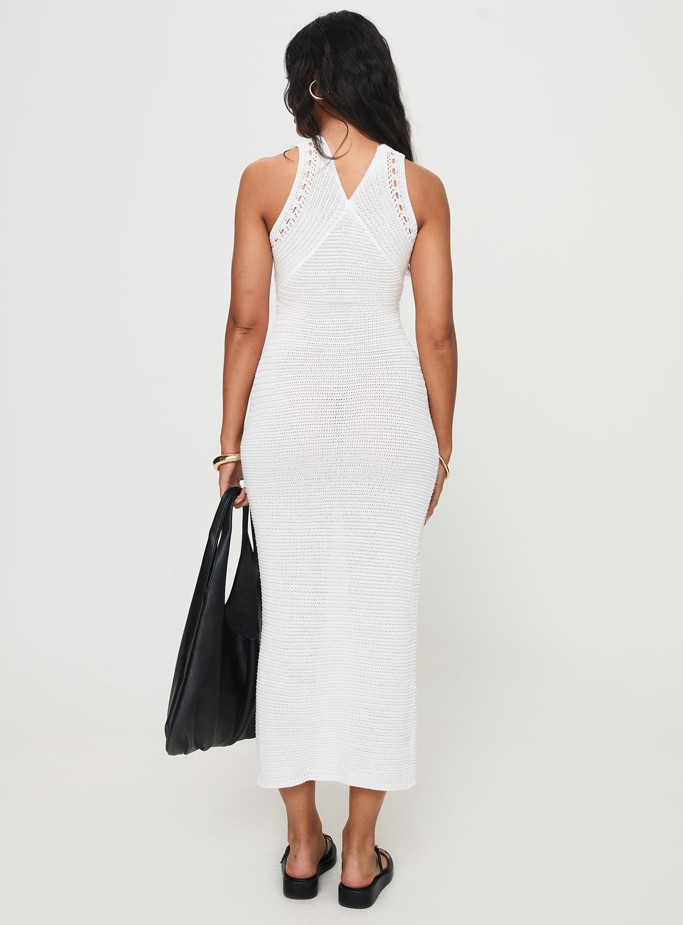 Nyman Maxi Dress White Product Image