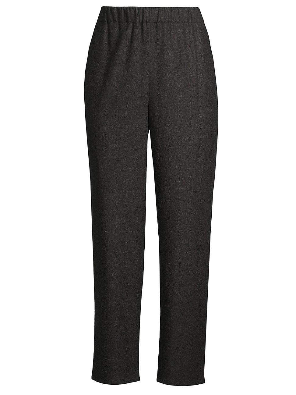 Womens Wool Tapered Ankle Pants Product Image