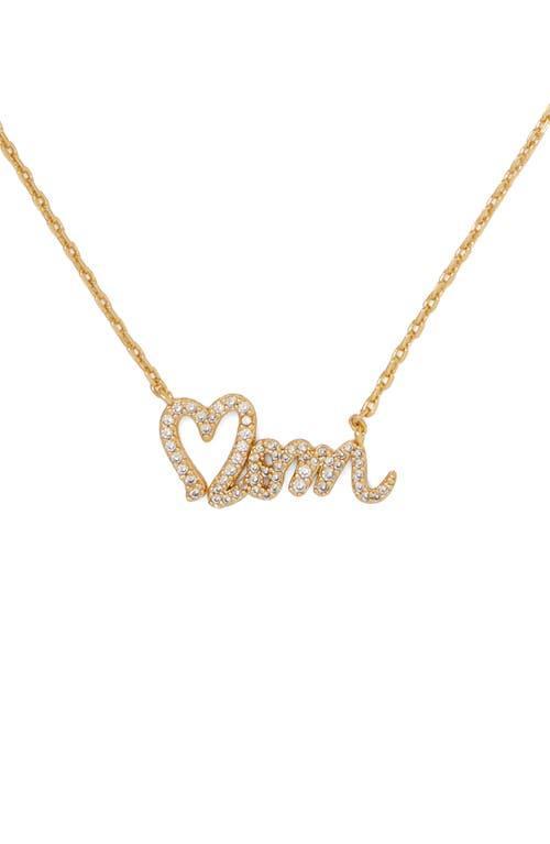 kate spade new york mom pav pendant necklace Product Image