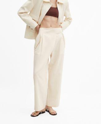 Women's Crossed Pleat Trousers Product Image