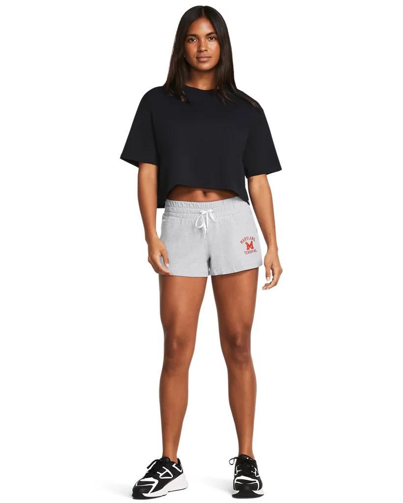 Women's UA Performance Cotton Collegiate Shorts Product Image